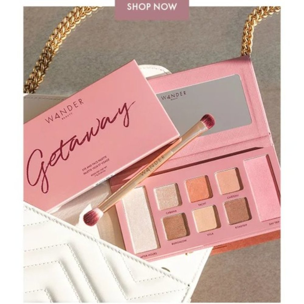 WANDER BEAUTY- Getaway Eye And Face Palette